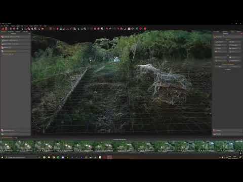 Levantamento técnico · nuvem de pontos