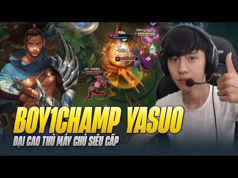 BOY1CHAMP YASUO XỬ LÝ KÈO ĐẤU VỚI VEX VÀ GAME ĐẤU CỰC CĂNG TẠI RANK ĐẠI CAO THỦ MÁY CHỦ SIÊU CẤP