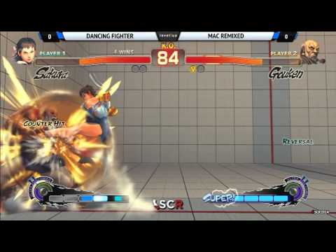 SSF4AE2012 DANCING FIGHTER VS MAC REMIXER - SCR2014 Day 2 HD