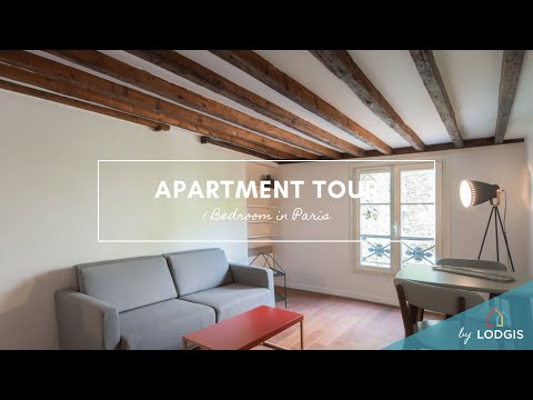 Apartment Tour // Furnished  38.4m2 in Paris – Ref : 20318938