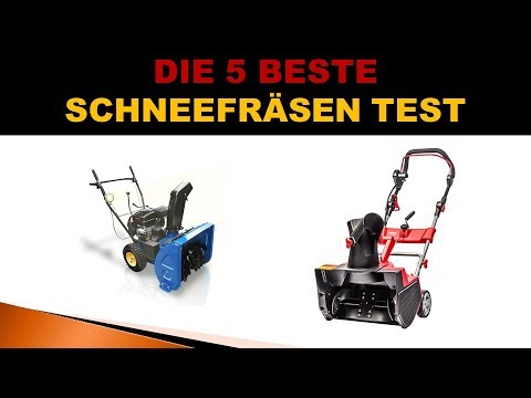 Test snežnih frez Test snežnih frez