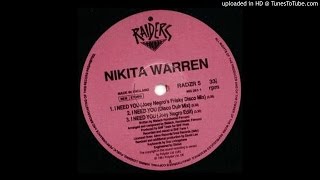 Nikita Warren~I Need You [Joey Negro's Frisky Disco Mix]
