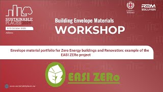 Envelope material portfolio for zero energy buildings and renovation: the EASI ZERo project