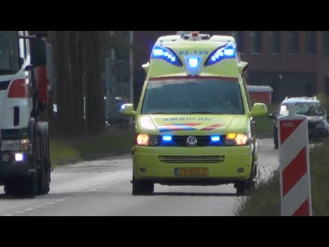 A1, Silverline Ambulance 02-139 Sneek naar het Medisch Centrum Leeuwarden