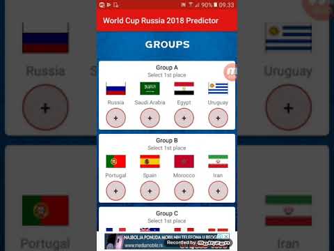 Moje predviđanje za svjetsko prvenstvo!!!(pogledajte deskripciju)