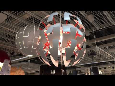 #32 Ikea transforming pendant lamp