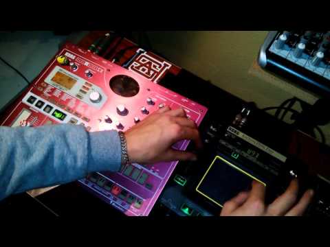 DR.BRAVO BEATMAKING#3 KORG ELECTRIBE SX + KAOSSILATOR PRO 120BPM.