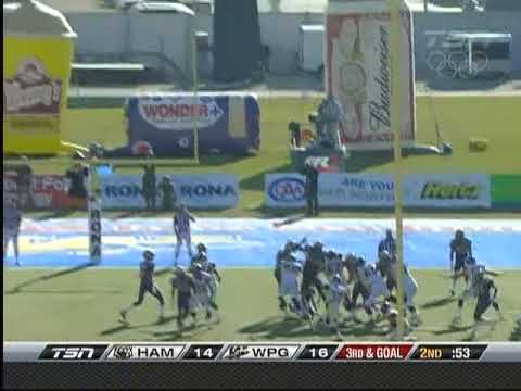 CFL Hamilton 39, Winnipeg 17 - November 8, 2009