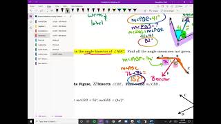 Unit 2 - Day 6 - Angle Addition Postulate Part II - Angle Bisectors