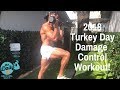 2018 ANNUAL TURKEY DAY DAMAGE CONTROL WORKOUT! | BJ Gaddour Thanksgiving