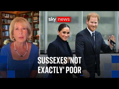‘It’s not as if they’re poor’: Jennie Bond on Harry and Meghan’s UK return