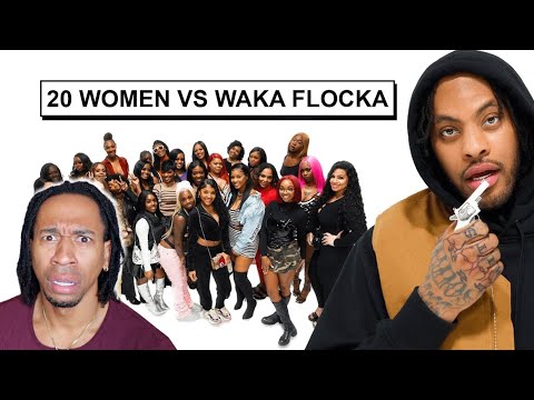 20 WOMEN VS 1 RAPPER: WAKA FLOCKA FLAME (TPindell Reaction)