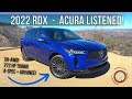 The 2022 Acura RDX Is A Sharply Styled & Driver Focused Luxury SUV