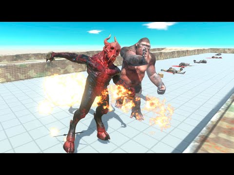 Demon Death Run #1 — Animal Revolt Battle Simulator