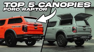 Top 5 Best Hardtop Canopies for Next-Gen 2023/2024 Ford Ranger Raptor