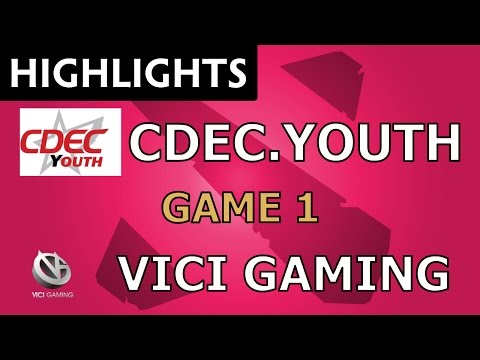 CDEC.Youth vs Vici Gaming [Game 1] Nanyang Championships Season 2 - Dota Highlights