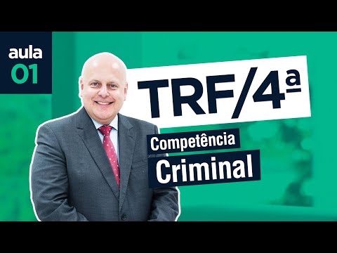 TRF4 2019 FCC - Proc. Penal (Competência) - aula 1 - Prof. Pietro Chidichimo | VERBO