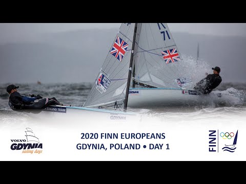 Highlights of Day 1 at the Finn Europeans in Gdynia, Poland