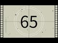 65 Seconds Timer Countdown Classic Movie