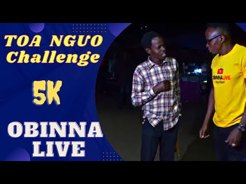 Toa NGUO(strip) challenge - ObinnaLive