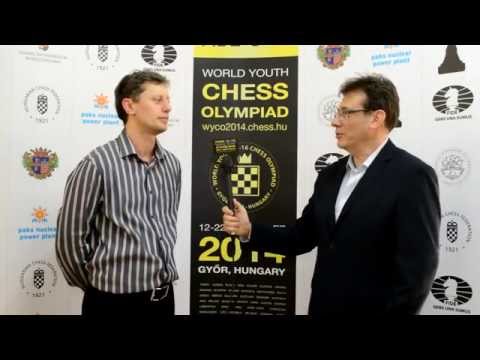 Interview with GM Zoltan Almasi at the World Youth U16 Chess Olympiad