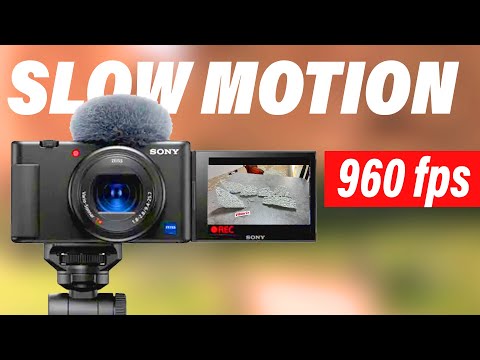 High Speed Slow Motion at 960FPS with the Sony ZV-1