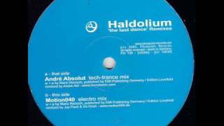 Haldolium - The Last Dance (Andre Absolut Remix)
