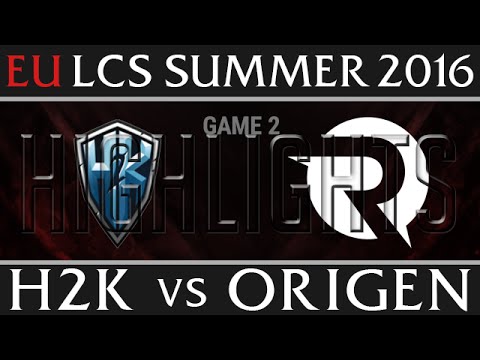 H2K vs Origen Highlights, Game 2 EU LCS Week 5 Day 1 Summer 2016 - H2K vs OG G2