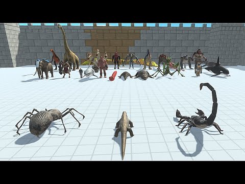 POISON TEAM VS EVERY STRONG UNITS - Animal Revolt Battle Simulator