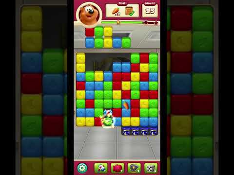 Toon Blast Level 2607 - NO BOOSTERS