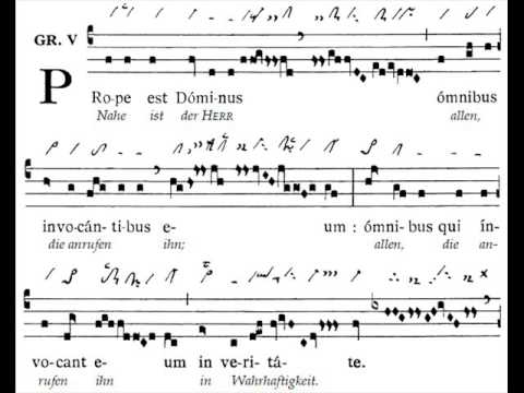 Graduale Prope est, Dominica IV Adventus (4 Avent)