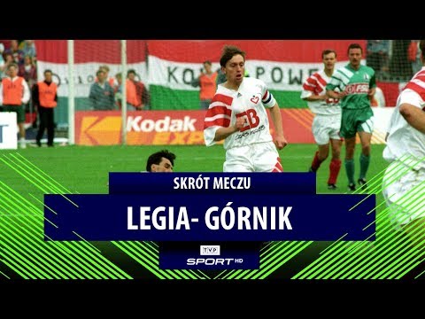 Retro TVP Sport, Legia Warsaw – Górnik Zabrze 1:1. Brutal match for the Polish Championship (June...
