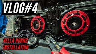 VLOG #4 - HOW TO INSTALL HELLA HORNS on a SF FORESTER