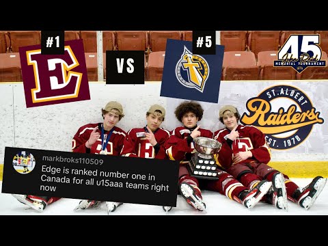 #1 Edge School vs #5 Toronto Titans | U15 AAA 2024 John Reid Memorial | Gold Medal Final Highlights