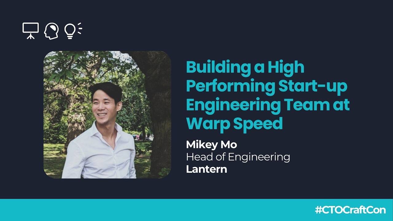 Building a High Performing Start up Engineering Team at Warp Speed