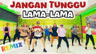 Download lagu JANGAN TUNGGU LAMA-LAMA REMIX VIRAL TIKTOK 2026 | SENAM KREASI DANGDUT TERBARU | ZUMBA FITNESS  mp3