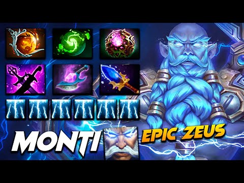 Immortal Rank Epic Zeus - Dota 2 Pro Gameplay [Watch & Learn]
