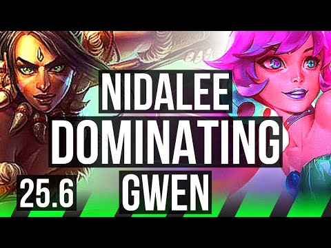 NIDALEE vs GWEN (JGL) | Dominating | KR Master | 25.6