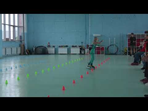 20190825 Girls5-7 Classic Slalom Korzina Lyubov 1 place