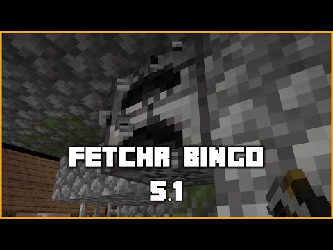 Insane Minecraft Bingo Win - No Leaf Clover vs Fetchr!