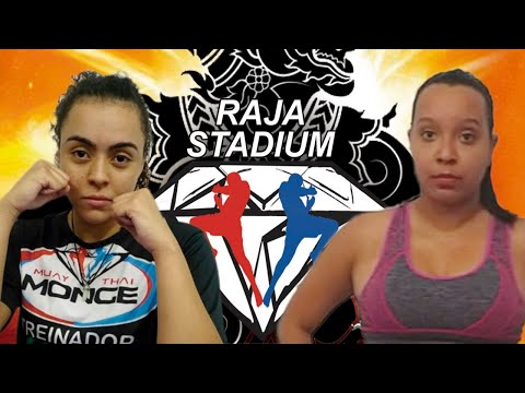 BEATRIZ (LIMA MUAY THAI) vs ALINE (GARUDA FIGHT) 80 KG RAJA 40 - RAJA MUAY THAI STADIUM