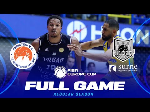 Peristeri BC v Surne Bilbao Basket | Full Basketball Game | FIBA Europe Cup 2025-26