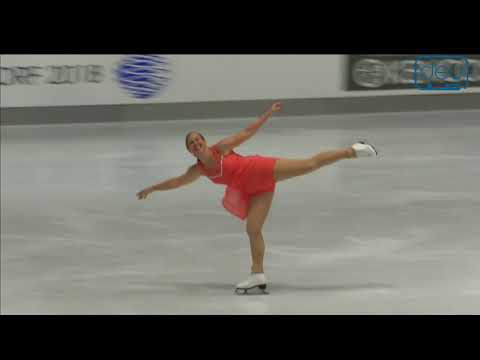Monica Brown. Oberstdorf 2018. Gold Ladies IV FS. 1st place