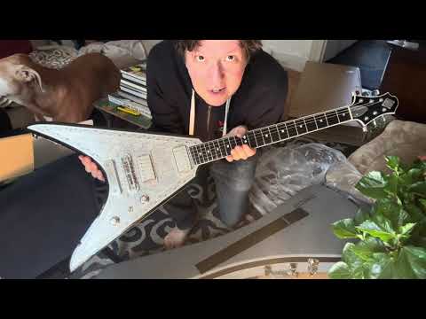 New Guitar Day! Zemaitis MFGV22 BK Unboxing Video!- Dave Hill