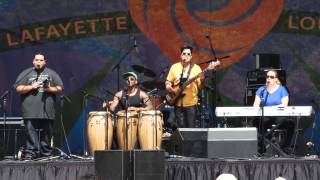 Pedrito Martinez Group at Festival International 2012, Lafayette, Louisiana USA