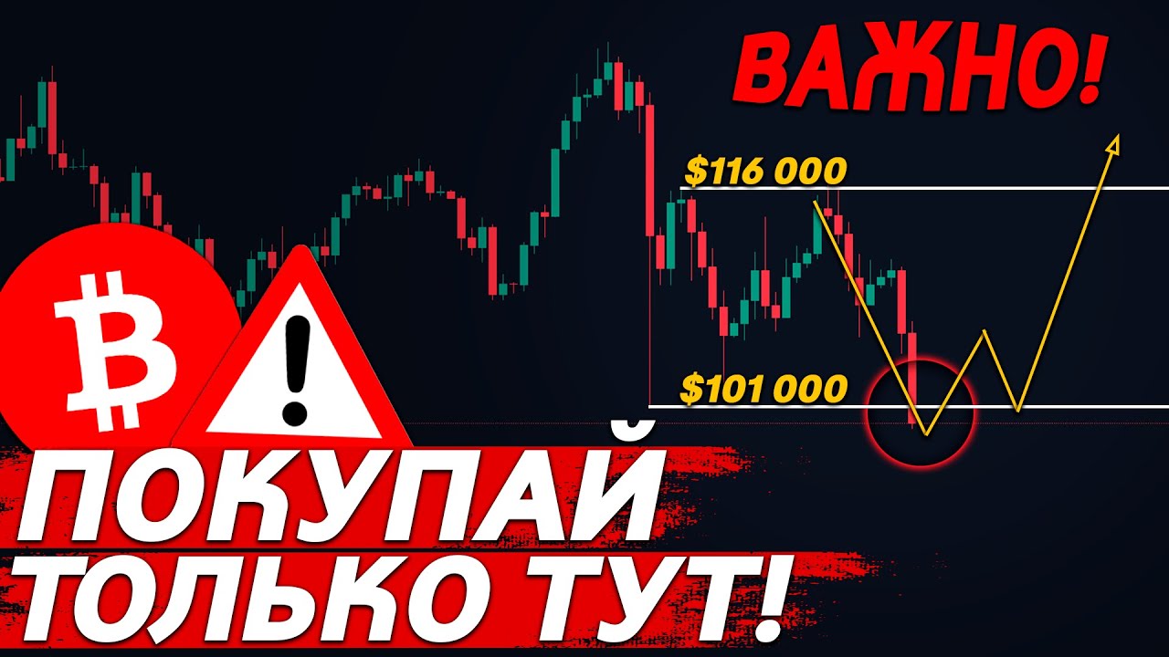 ⚠️ БИТКОИН ВЫНОСИТ 100.000$! ПЛАН ДЕЙСТВИЙ!