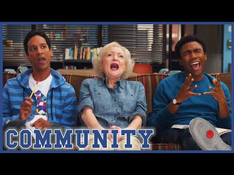 Betty White Joins Troy And Abed's Anthropology Rap | Community