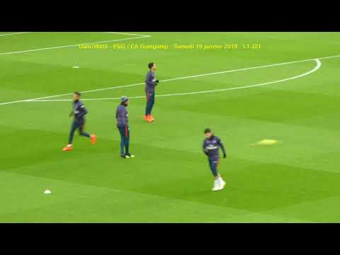 PSG / EA Guingamp 19.01.2019 : 9-0 (L1 J21) 1/5 : Entrée du PSG