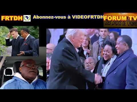 D TRUMP  programme le départ du dictateur SASSOU complice de MADURO Des navires US vers Pointe Noire