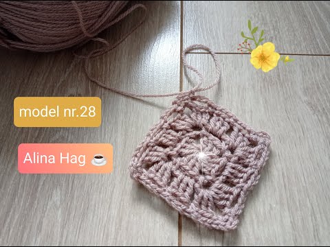 cum incepem o patura din mijloc (model nr.28)